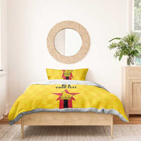Zimbabwe Football Custom Bedding Set The Warriors with Zimbabwe Bird - Wonder Print Shop