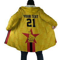 Zimbabwe Football Custom Cloak The Warriors with Zimbabwe Bird - Wonder Print Shop