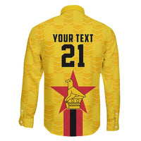 Zimbabwe Football Custom Family Matching Short Sleeve Bodycon Dress and Hawaiian Shirt The Warriors with Zimbabwe Bird - Wonder Print Shop