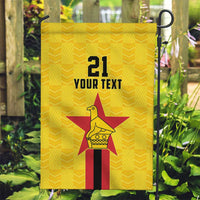 Zimbabwe Football Custom Garden Flag The Warriors with Zimbabwe Bird - Wonder Print Shop