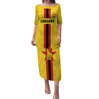 Zimbabwe Football Custom Puletasi The Warriors with Zimbabwe Bird - Wonder Print Shop