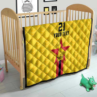 Zimbabwe Football Custom Quilt The Warriors with Zimbabwe Bird - Wonder Print Shop