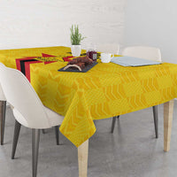 Zimbabwe Football Custom Tablecloth The Warriors with Zimbabwe Bird - Wonder Print Shop