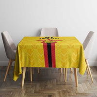 Zimbabwe Football Custom Tablecloth The Warriors with Zimbabwe Bird - Wonder Print Shop