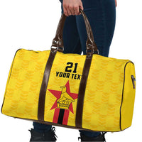 Zimbabwe Football Custom Travel Bag The Warriors with Zimbabwe Bird - Wonder Print Shop
