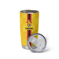 Zimbabwe Football Custom Tumbler Cup The Warriors with Zimbabwe Bird - Wonder Print Shop