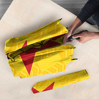 Zimbabwe Football Custom Umbrella The Warriors with Zimbabwe Bird - Wonder Print Shop