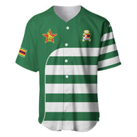 Zimbabwe Rugby Baseball Jersey One For The History Sables - Wonder Print Shop