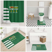 Zimbabwe Rugby Bathroom Set One For The History Sables - Wonder Print Shop