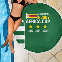 Zimbabwe Rugby Beach Blanket One For The History Sables - Wonder Print Shop