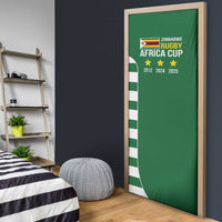 Zimbabwe Rugby Door Cover One For The History Sables - Wonder Print Shop
