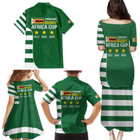 Zimbabwe Rugby Family Matching Puletasi and Hawaiian Shirt One For The History Sables - Wonder Print Shop