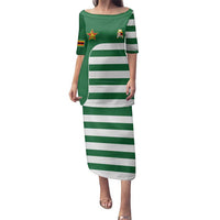 Zimbabwe Rugby Family Matching Puletasi and Hawaiian Shirt One For The History Sables - Wonder Print Shop