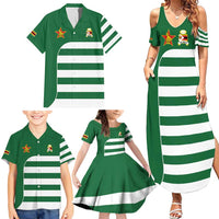 Zimbabwe Rugby Family Matching Summer Maxi Dress and Hawaiian Shirt One For The History Sables - Wonder Print Shop