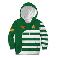 Zimbabwe Rugby Kid Hoodie One For The History Sables - Wonder Print Shop