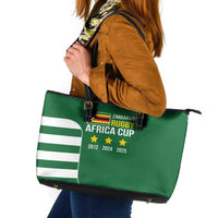 Zimbabwe Rugby Leather Tote Bag One For The History Sables - Wonder Print Shop