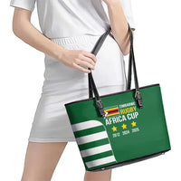 Zimbabwe Rugby Leather Tote Bag One For The History Sables - Wonder Print Shop