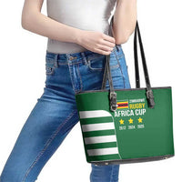 Zimbabwe Rugby Leather Tote Bag One For The History Sables - Wonder Print Shop
