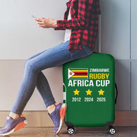 Zimbabwe Rugby Luggage Cover One For The History Sables - Wonder Print Shop