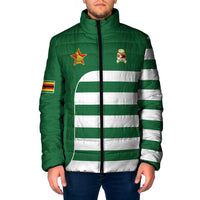 Zimbabwe Rugby Padded Jacket One For The History Sables - Wonder Print Shop