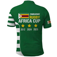 Zimbabwe Rugby Polo Shirt One For The History Sables - Wonder Print Shop