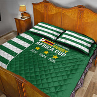 Zimbabwe Rugby Quilt Bed Set One For The History Sables - Wonder Print Shop