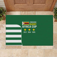 Zimbabwe Rugby Rubber Doormat One For The History Sables - Wonder Print Shop