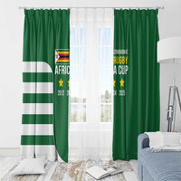 Zimbabwe Rugby Window Curtain One For The History Sables - Wonder Print Shop