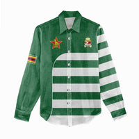 Zimbabwe Rugby Women Casual Shirt One For The History Sables - Wonder Print Shop