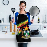 Zimbabwe Wings Flag Apron Proudly Zimbabwean - Wonder Print Shop