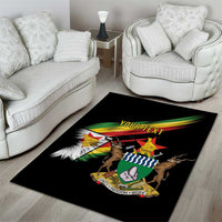 Zimbabwe Wings Flag Area Rug Proudly Zimbabwean - Wonder Print Shop