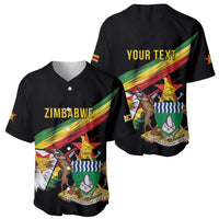 Zimbabwe Wings Flag Baseball Jersey Proudly Zimbabwean - Wonder Print Shop