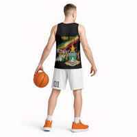 Zimbabwe Wings Flag Basketball Jersey Proudly Zimbabwean - Wonder Print Shop