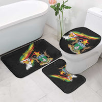 Zimbabwe Wings Flag Bathroom Set Proudly Zimbabwean - Wonder Print Shop