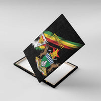 Zimbabwe Wings Flag Canvas Wall Art Proudly Zimbabwean - Wonder Print Shop