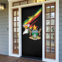 Zimbabwe Wings Flag Door Cover Proudly Zimbabwean - Wonder Print Shop