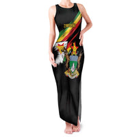 Zimbabwe Wings Flag Family Matching Tank Maxi Dress and Hawaiian Shirt Proudly Zimbabwean - Wonder Print Shop