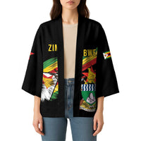 Zimbabwe Wings Flag Kimono Proudly Zimbabwean - Wonder Print Shop