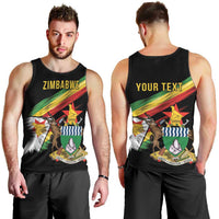 Zimbabwe Wings Flag Men Tank Top Proudly Zimbabwean - Wonder Print Shop