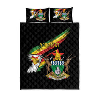 Zimbabwe Wings Flag Quilt Bed Set Proudly Zimbabwean - Wonder Print Shop