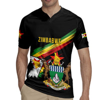Zimbabwe Wings Flag Rugby Jersey Proudly Zimbabwean - Wonder Print Shop