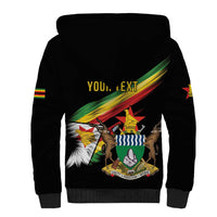 Zimbabwe Wings Flag Sherpa Hoodie Proudly Zimbabwean - Wonder Print Shop