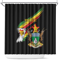 Zimbabwe Wings Flag Shower Curtain Proudly Zimbabwean - Wonder Print Shop