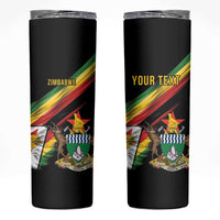 Zimbabwe Wings Flag Skinny Tumbler Proudly Zimbabwean - Wonder Print Shop