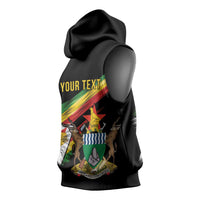 Zimbabwe Wings Flag Sleeveless Hoodie Proudly Zimbabwean - Wonder Print Shop