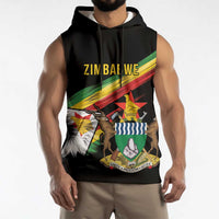 Zimbabwe Wings Flag Sleeveless Hoodie Proudly Zimbabwean - Wonder Print Shop