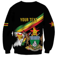 Zimbabwe Wings Flag Sweatshirt Proudly Zimbabwean - Wonder Print Shop