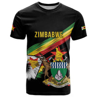 Zimbabwe Wings Flag T Shirt Proudly Zimbabwean - Wonder Print Shop