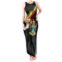 Zimbabwe Wings Flag Tank Maxi Dress Proudly Zimbabwean - Wonder Print Shop