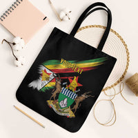 Zimbabwe Wings Flag Tote Bag Proudly Zimbabwean - Wonder Print Shop